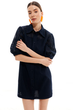 Платье 1024 (Хлопок ришелье 100%) - Elletto фото 3