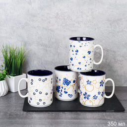 Кружка 320 мл Цветы Незабудка/ Z6542 /уп 12/72/ - Галеонтрейд фото 6