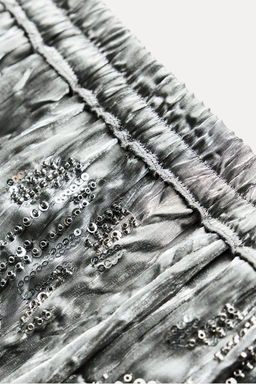 ZW COLLECTION SEQUIN TROUSERS - Zara фото 9