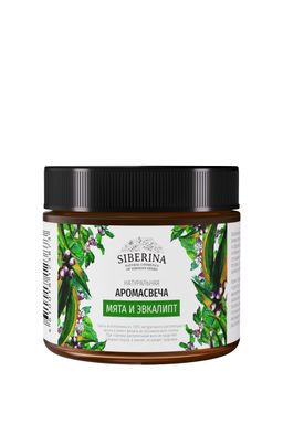 Аромасвеча Мята и эвкалипт - Siberina фото 2