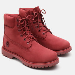 Ботинки Timberland 6 Inch Premium Boot WP красные