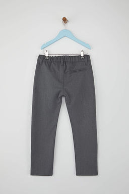 Lacivert Duz/Basic Regular Dokuma Erkek Cocuk Okul Pantolonu TKDAW26PL00000 - Trendyolmilla фото 6