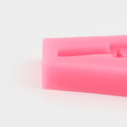 Цена за 3 шт. Молд для заливки Автомат, силикон, 13.2?5.3 см, розовый - Simaland фото 4