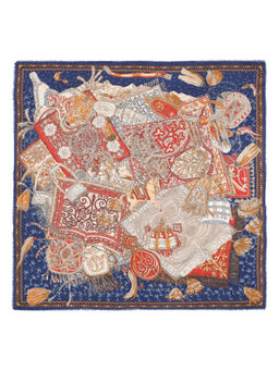 Платок жен. виск+шерсть 130х130 LSZ33-630-12