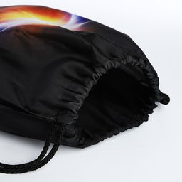 Мешок для обуви на шнурке, цвет чёрный - Simaland фото 3