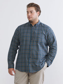 Regular Fit Uzun Kollu Ekose Erkek G?mlek