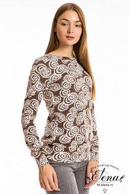 Джемпер М31449Ак Набивка - Елена фото 2