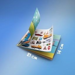 100 наклеек Транспорт, 12 стр. - Буква-ленд фото 6