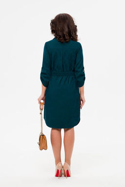 Платье-рубашка Аманда (46-56) - Serenada фото 7