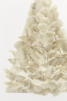 LIMITED EDITION EMBOSSED FLORAL BEADED BRA - Zara фото 5