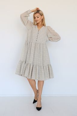 Платье из шифона на подкладке - Looklikecat фото 2