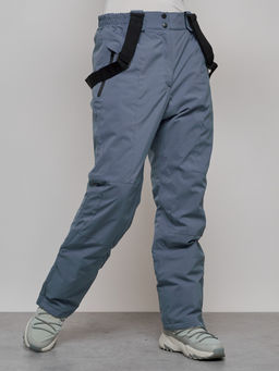 Горнолыжный костюм женский зимний белого цвета 02337Bl - Chunmai фото 15