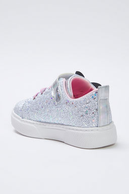 Trendyol Shoes Gri Kelebek Detayl? Simli C?rt Bantl? Ve Bagc?kl? K?z Cocuk Kids Spor Ayakkab? TAKSS25SN00051 - Trendyolmilla фото 4
