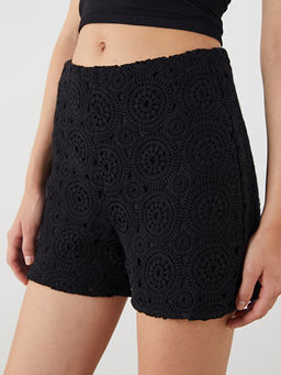 Beli Lastikli Dantelli Kad?n ?ort