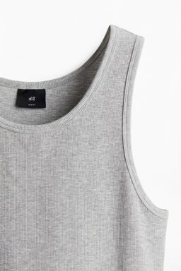 Camiseta sin mangas en canal? Slim Fit - H&m фото 6