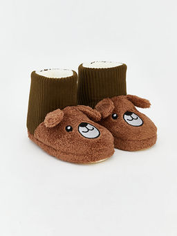 Hayvan Fig?rl? Pel?? Erkek Bebek Panduf