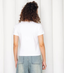 Футболка #КТ4502, белый - Dommod фото 3