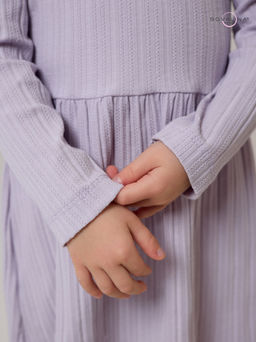 Платье Эля косичка лаванда - Sovalina фото 5