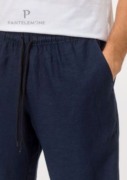 Шорты мужские льняные - Pantelemone фото 4