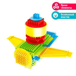 Конструктор игольчатый MINI BRISTLES Домик, 150 деталей - Simaland фото 4