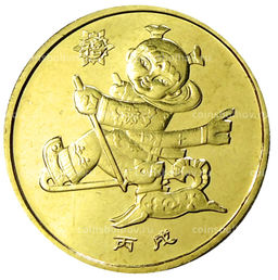 Монета 1 юань 2006 года Китай Год собаки