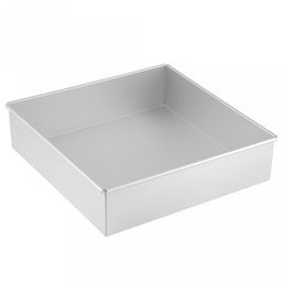 Форма для выпечки алюминиевая "Мастер" 30,4х30,4х8см, s1,2мм, загнутый край, в коробке (Китай)