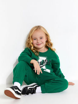 ACOOLA / Брюки детские для девочек Toronto_pn изумрудный  фото 3