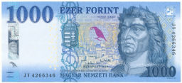 1000 форинтов 2024 года Венгрия