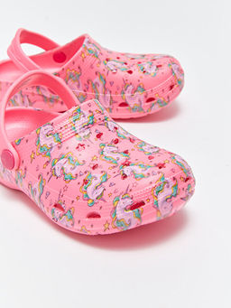 Tek Bantl? Bask?l? K?z ?ocuk Sandalet - Waikiki фото 3