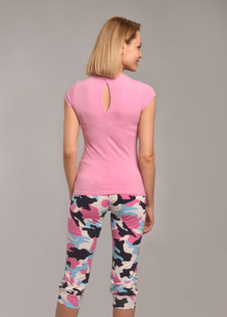 Костюм с бриджами КАПЛЯ (розовый №19) - Ивановская трикотажная компания фото 10