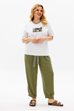 Костюм Michel Chic 1377 хаки, белый