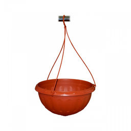 Горшок-кашпо Джулия 8л подвесной (коричневый) М1609 - Альтернатива фото 3