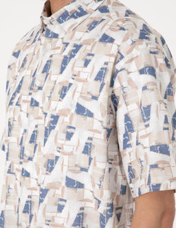Mavi Oversize K_sa Kollu G_mlek