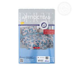 Простыня на резинке Куба 140*200/1 шт. - 140*200 DE LUXE с простынью на резинке - Артпостель фото 4