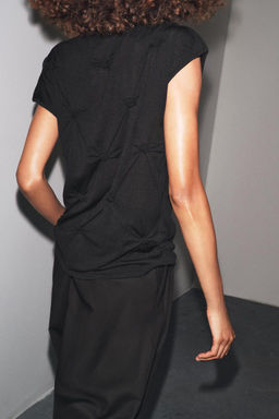 KNOT DETAIL KNIT TOP - Zara фото 3