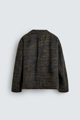 FAUX FUR CARDIGAN - Zara фото 2