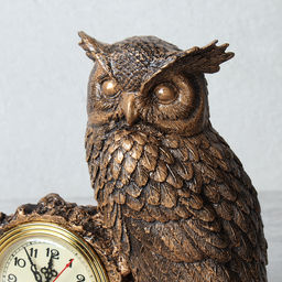Часы статуэтка Сова 26 см / 3690A /уп 20/ - ГалеонТрейд фото 7
