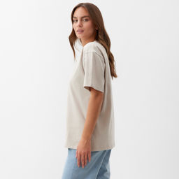 Футболка женская KAFTAN: Basic line, бежевая, размер 52-54