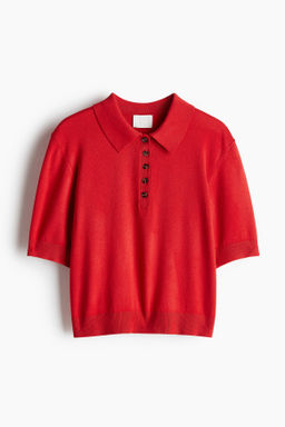 Polo de punto fino