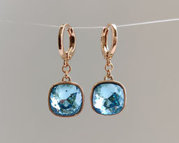 Серьги с кристаллами Swarovski