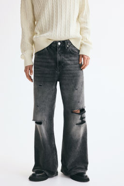 Loose Bootcut Jeans - H&m фото 8