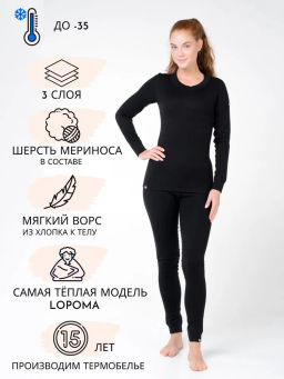 2150-A | LOPOMA - Every day Triple care - рубашка дл. рукав жен.