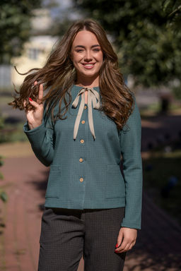 Жакет в составе шерсть 50%