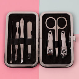 Маникюрный набор 7 предметов / YD-07 /уп 240/ (Зеленый) - Галеонтрейд фото 13