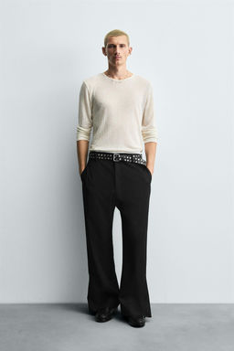 FLARE FIT TROUSERS