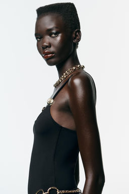 BODY FORNITURA POLIAMIDA / Negro - Zara фото 12