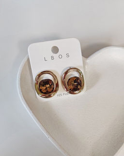 Серьги с кристаллами Swarovski