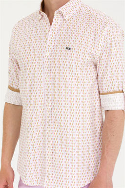 U. S. Polo Assn Мужская рубашка с длинным рукавом Magnolia - U.s. polo assn фото 13
