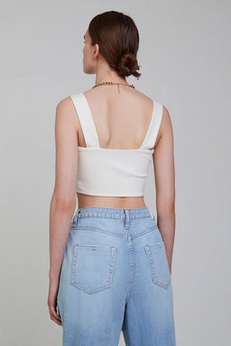 Блузка в виде кроп-топа - Incity фото 4