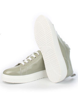 05-HY21-5D GRAY GREEN Кроссовки женские (натуральная кожа) - Фабричный китай фото 14